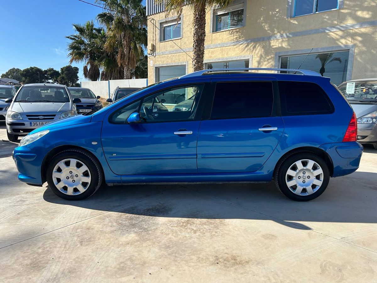 PEUGEOT 307SW ESTATE 1.6 HDI SPANISH LHD IN SPAIN 85000 MILES SUPERB 2005